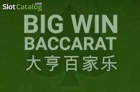 Big Win Baccarat slot logo by iSoftBet at HitNSpin
