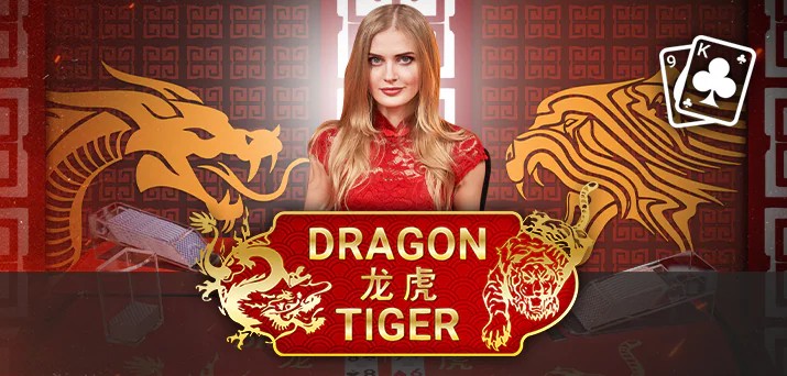 Official Live Shows logo: Dragon Tiger by Pragmatic Play at HitNSpin