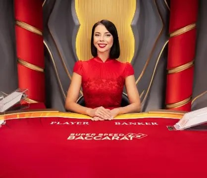 Play the Super Speed Baccarat slot by Evolution on HitNSpin